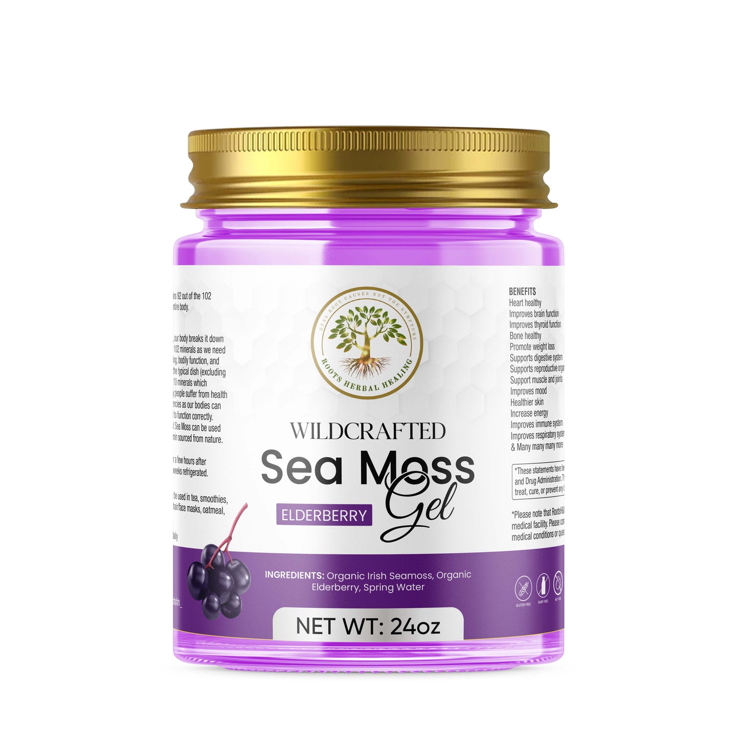 Elderberry - Sea Moss Gel