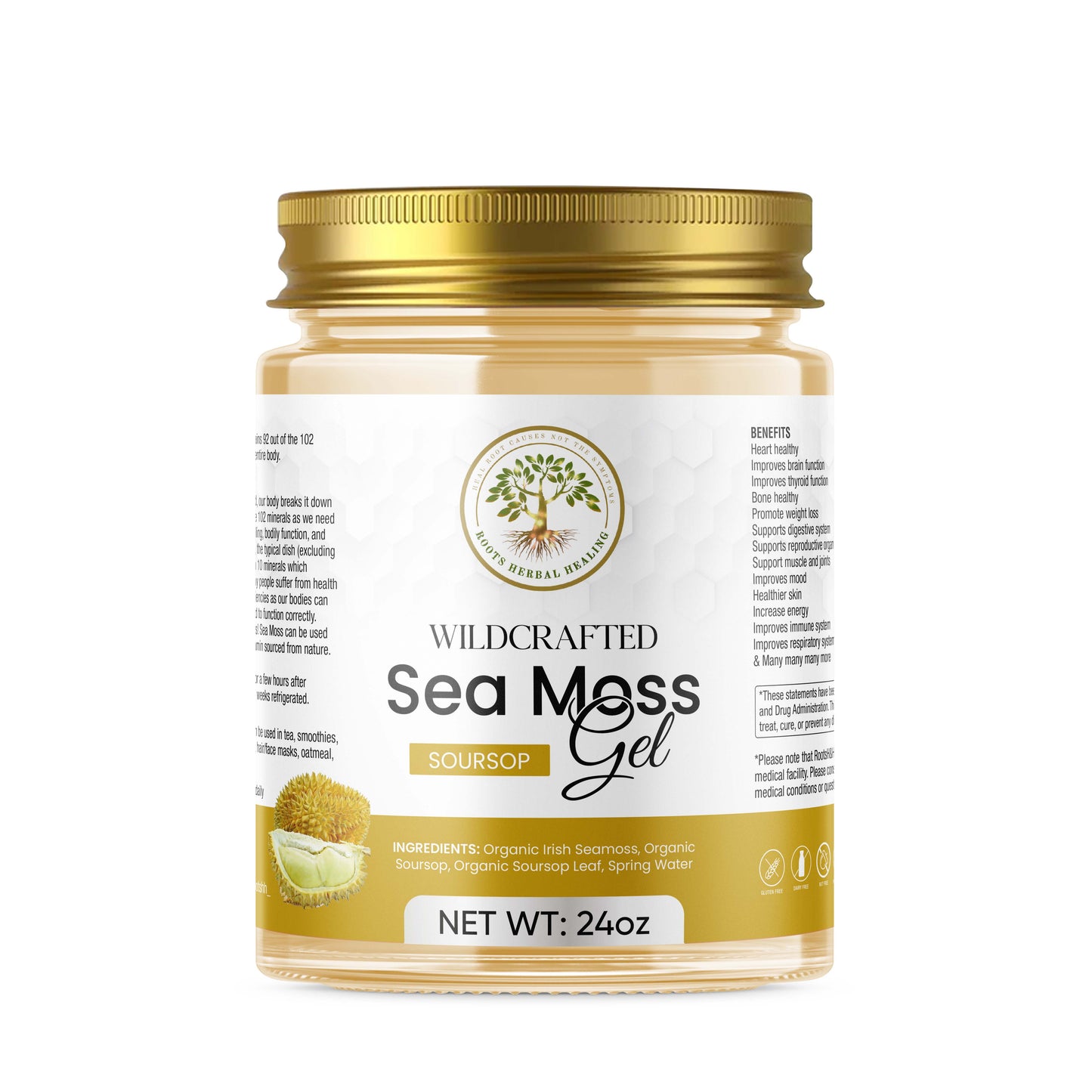 Soursop - Sea Moss Gel