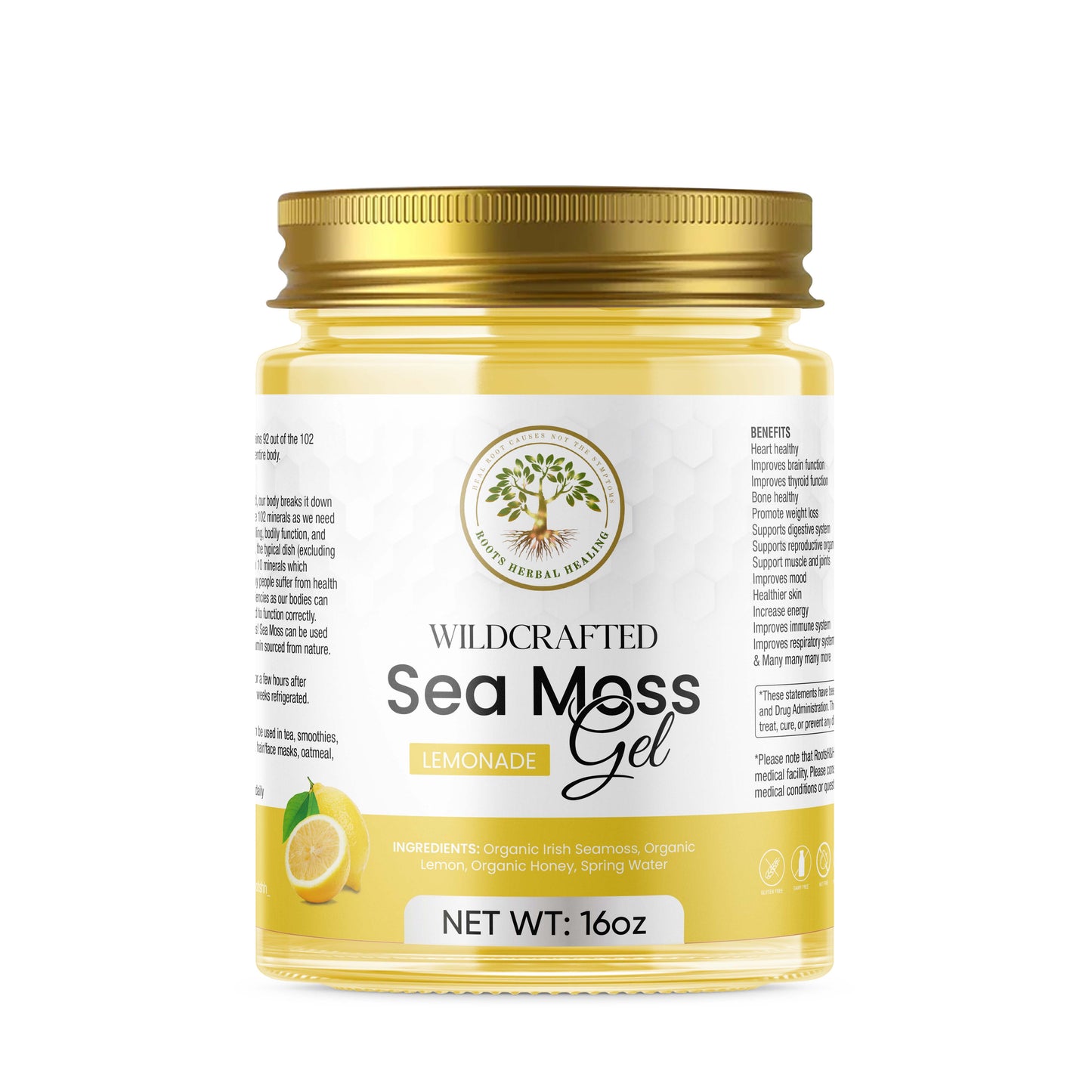 Lemonade - Sea Moss Gel