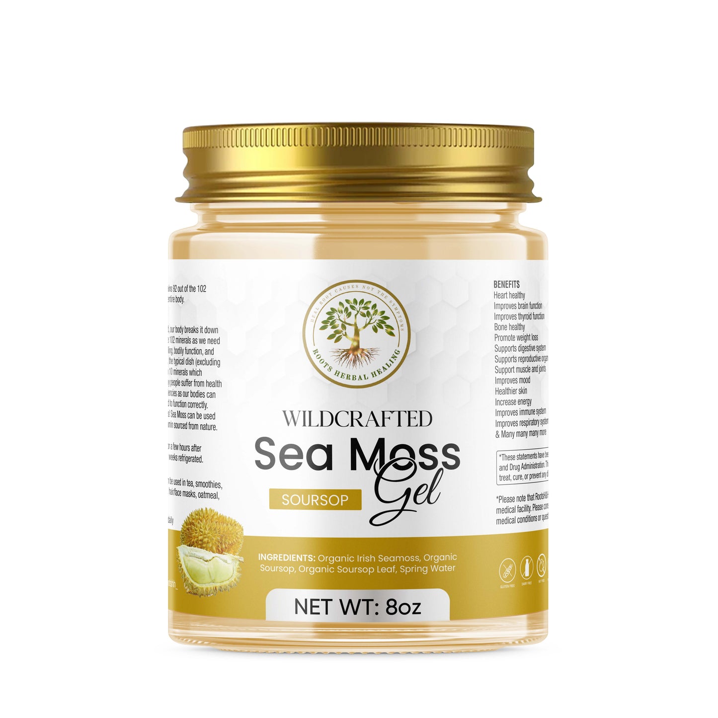 Soursop - Sea Moss Gel
