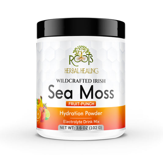 Sea Moss Fruit-Punch Hydration Powder